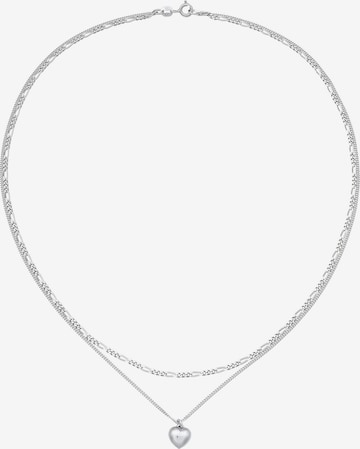 ELLI Necklace 'Herz' in Silver: front