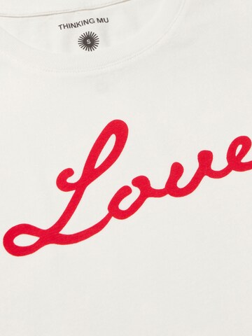 Thinking MU T-shirt ' LOVE ' i vit