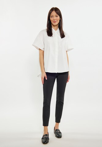 usha BLACK LABEL - Blusa en blanco