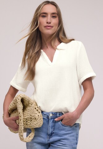 STREET ONE Bluse in Weiß: Vorderseite