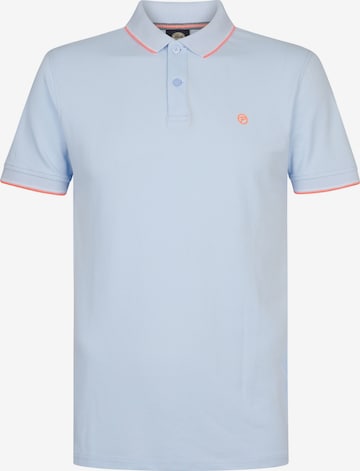 Petrol Industries Тениска в синьо: отпред