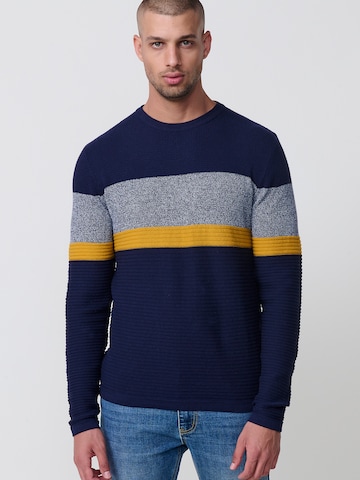 KOROSHI Pullover i blå: forside