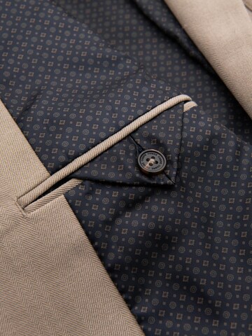 Ombre Regular fit Business blazer 'OM-BLZB-0135' in Beige