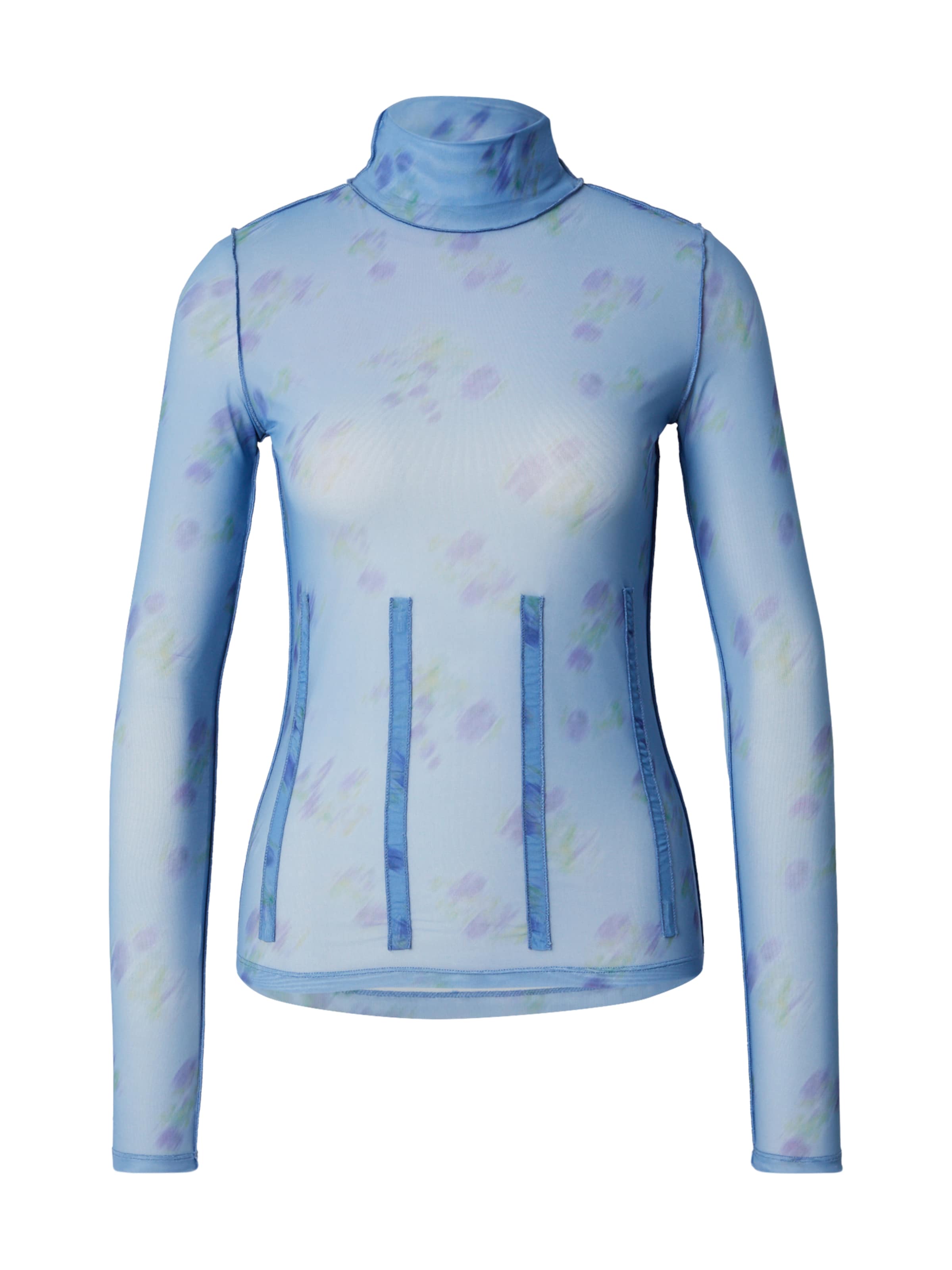 HUGO Tričko 'Delisabeta' – modrá: přední strana