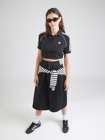 ADIDAS ORIGINALS Wide leg Broek in Zwart