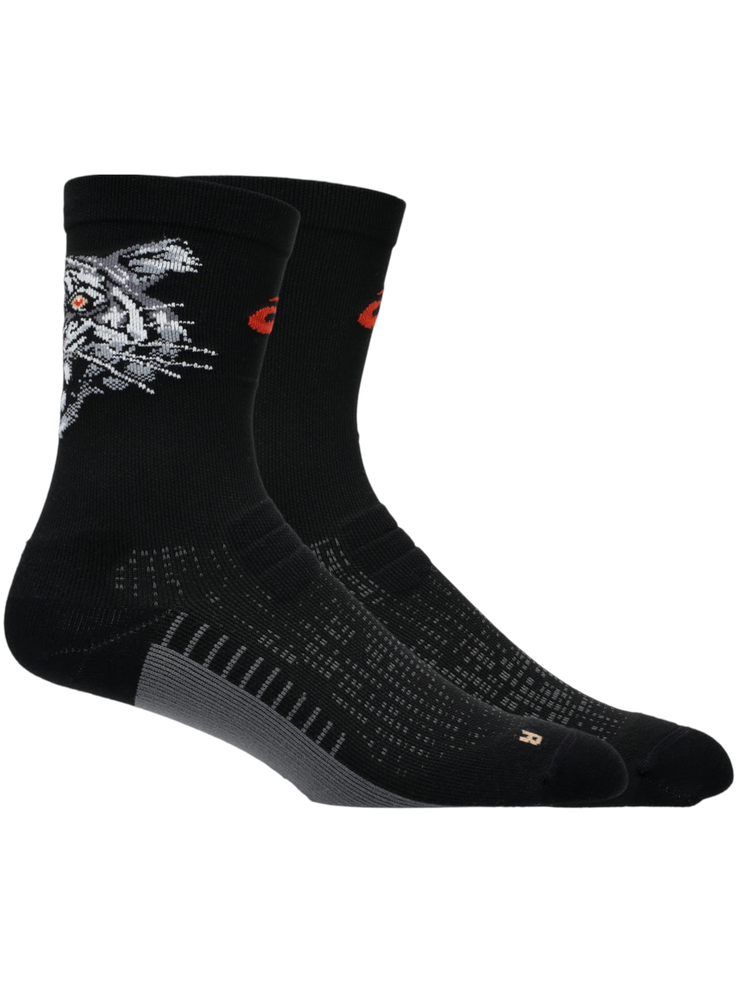ASICS Socks 'ASICS Performance Run Sock Crew' in Black: front