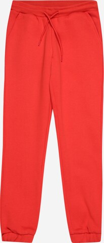 Tapered Pantaloni di Urban Classics in rosso: frontale