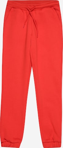 Urban Classics Kalhoty – červená: přední strana