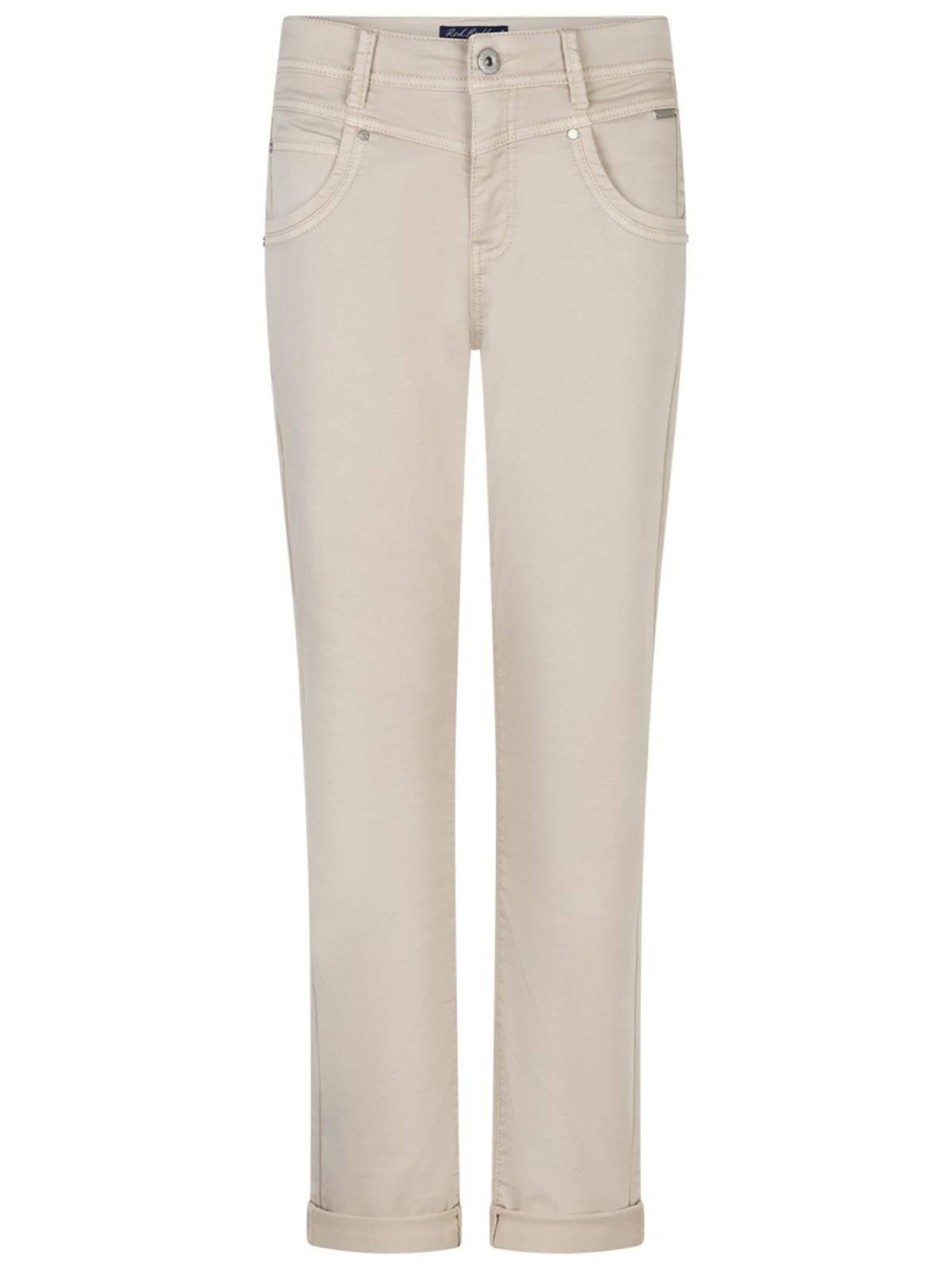 Red Button Regular Hose 'Red Button Relax jog kit'‌ in Beige: Vorderseite