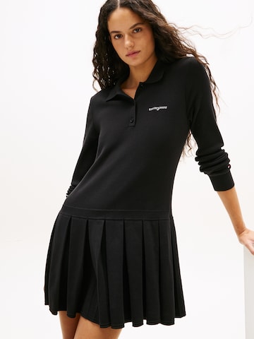 Tommy Jeans Kleid in Schwarz: Vorderseite