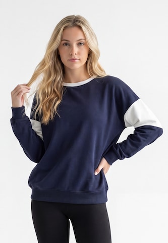 myMo ATHLSR Sweatshirt in Blue: front