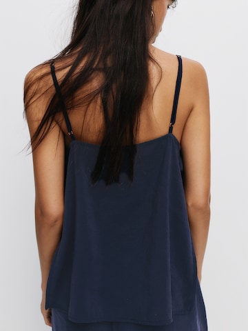 Pull&Bear Top - Modrá