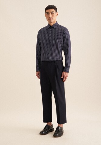 Coupe slim Chemise business SEIDENSTICKER en bleu