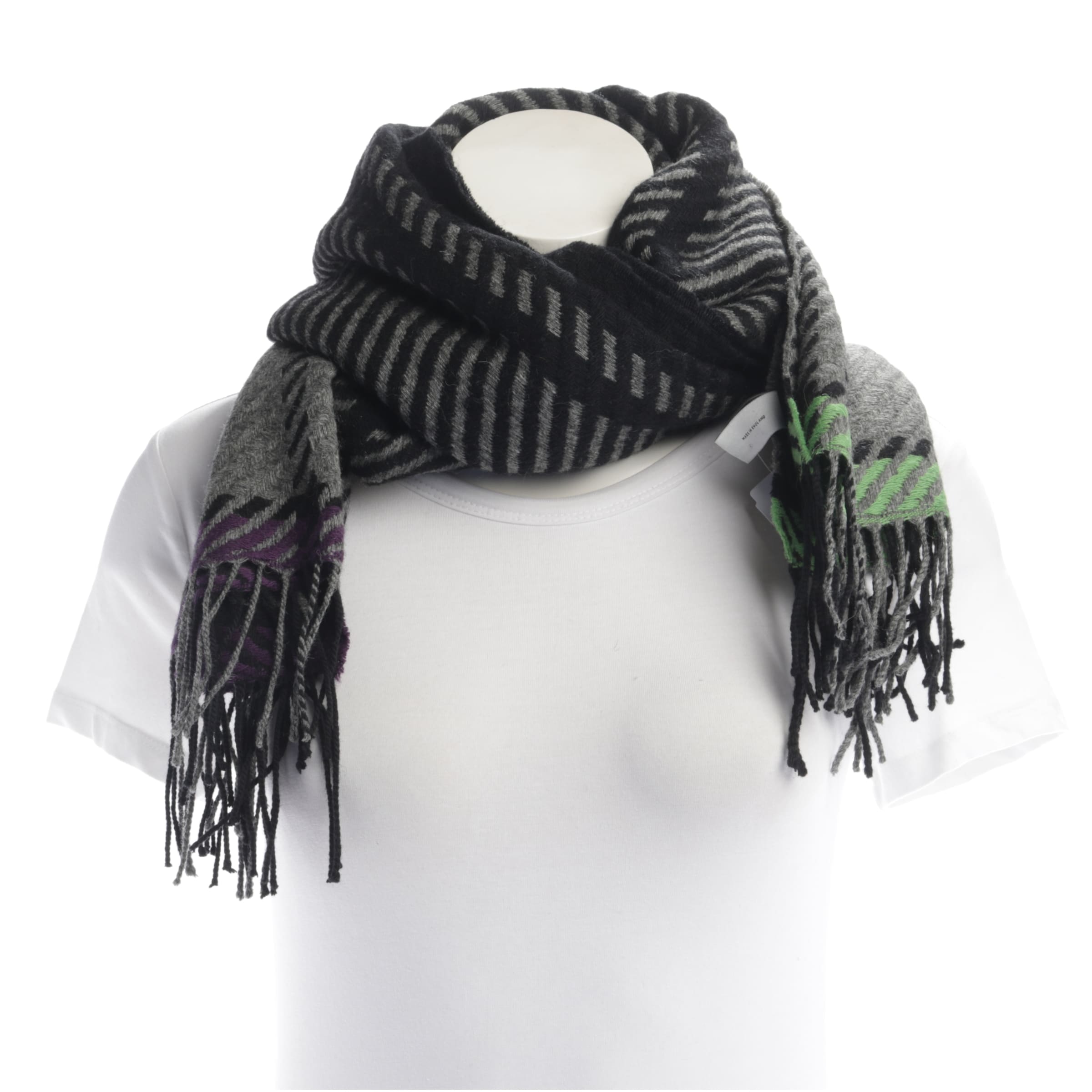 Paul Smith Scarf & Wrap in One size in Mixed colors: front