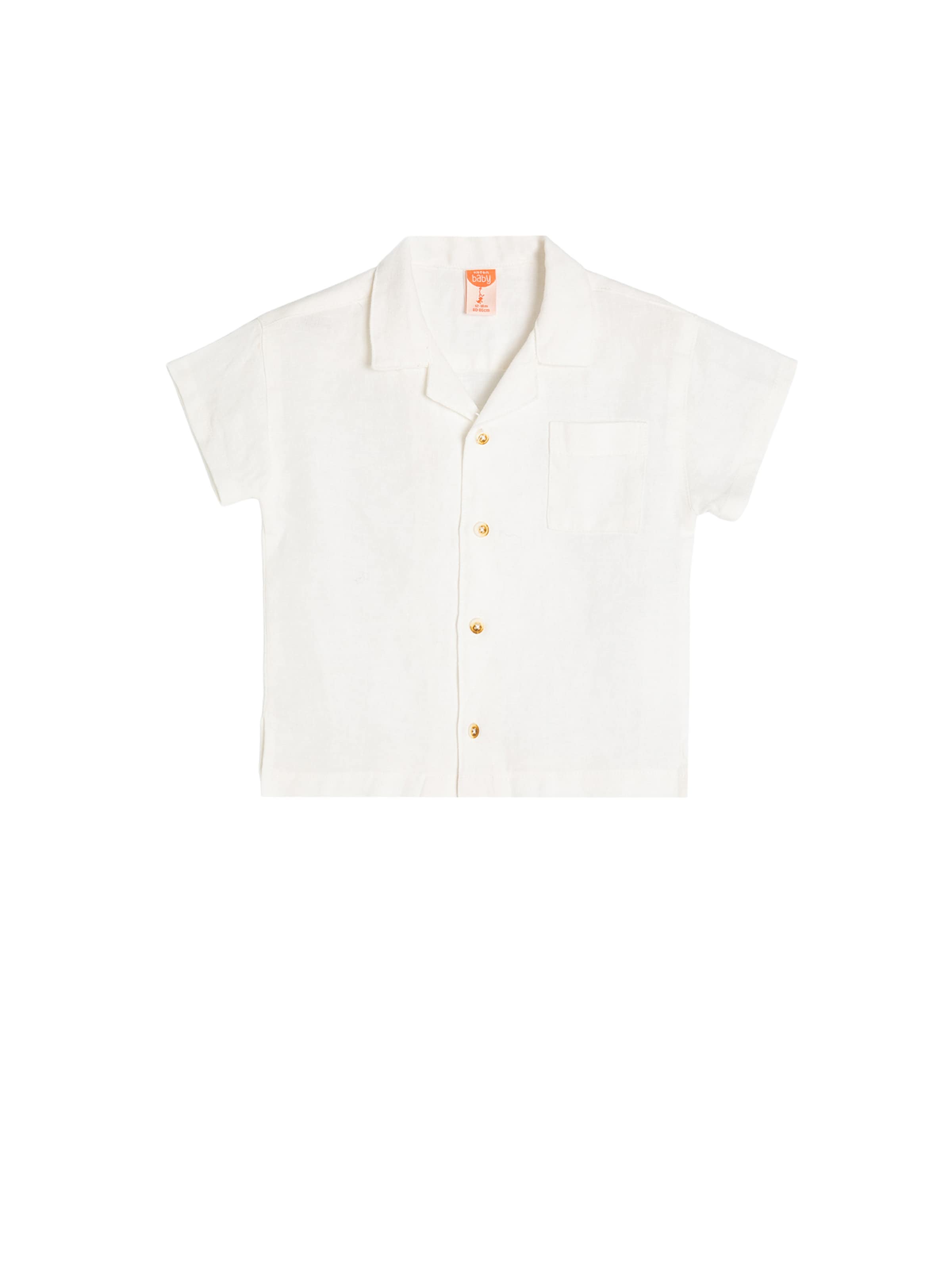 Koton Regular fit Button up shirt in White: front