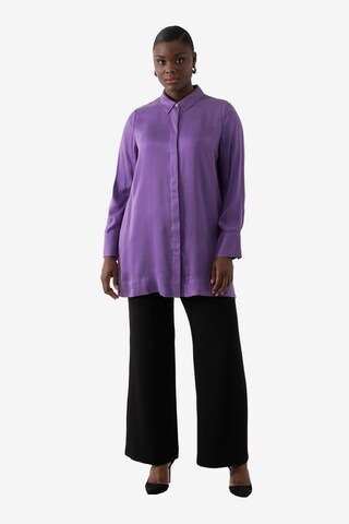 Ulla Popken Blouse in Purple