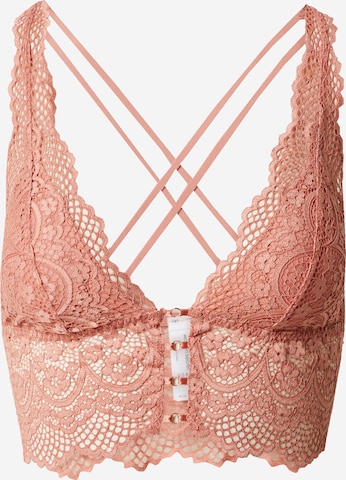 Women' Secret Bralette Bra in Pink: front