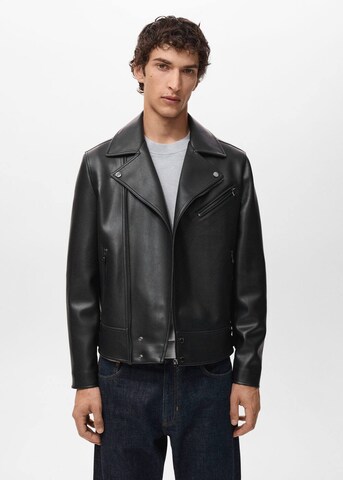 MANGO MAN Between-Season Jacket 'Julio' in Black: front