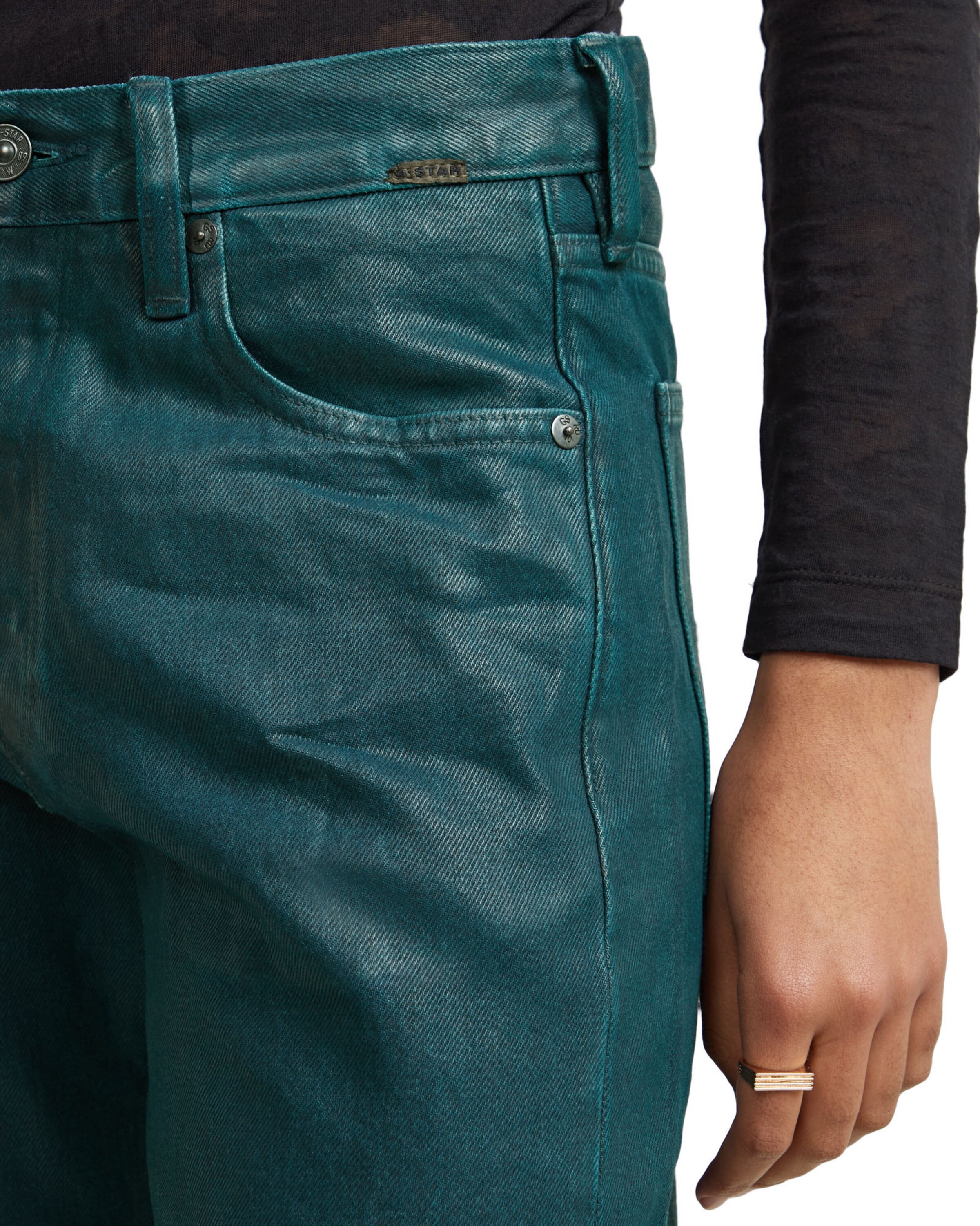 G-STAR Loosefit Jeans in Groen