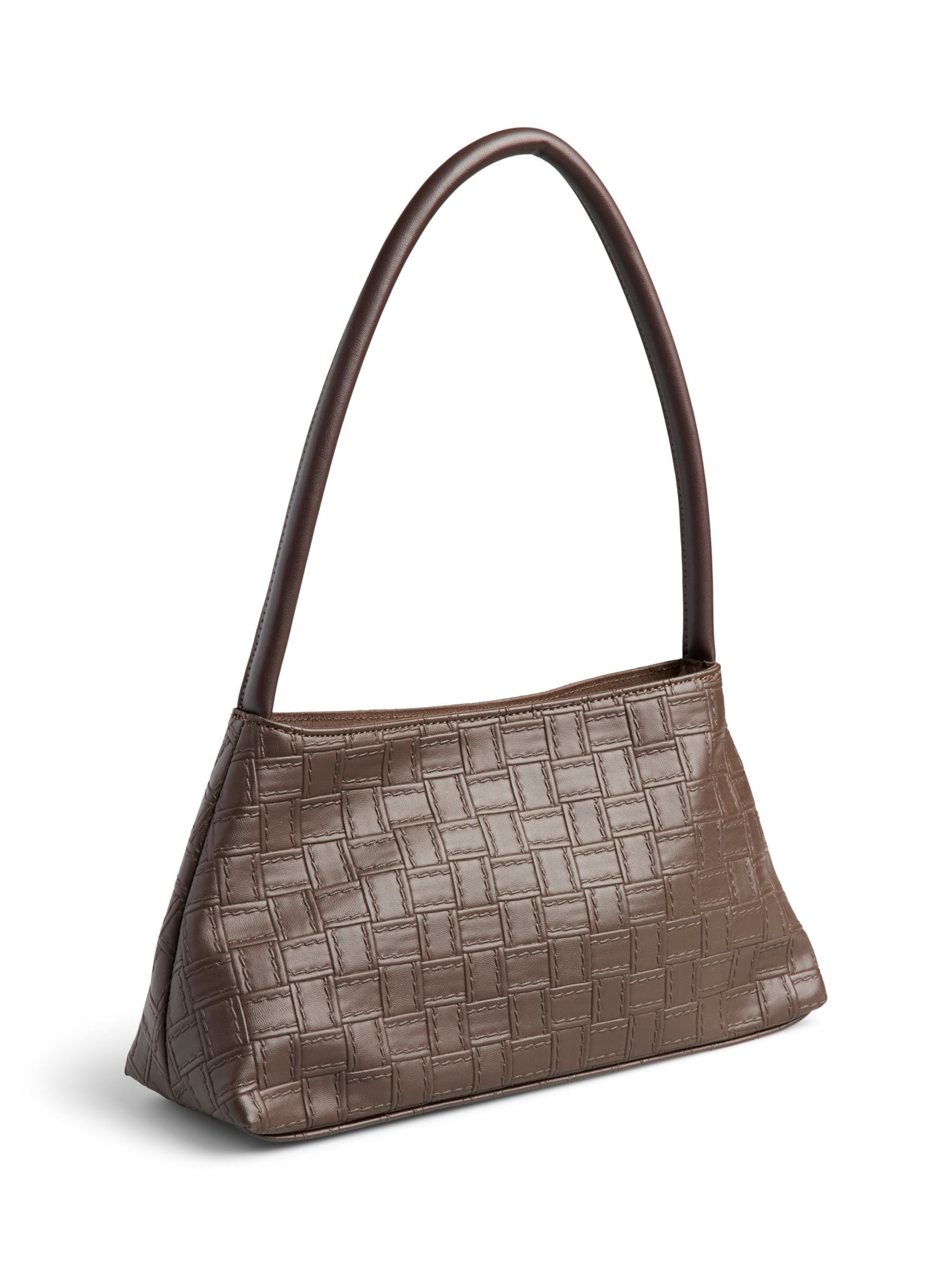 PIECES - Bolso de hombro 'PCMilley' en marrón: frente