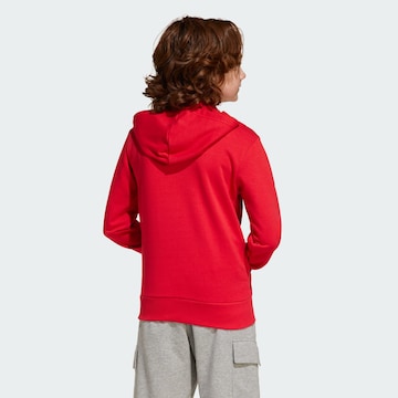 ADIDAS SPORTSWEAR Αθλητική μπλούζα φούτερ 'Essentials' σε κόκκινο
