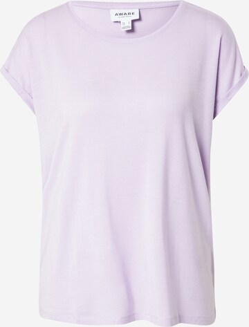 VERO MODA T-Shirt 'Ava' in Lila: predná strana