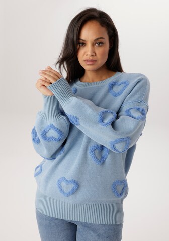 Aniston Pullover in Blau: Vorderseite