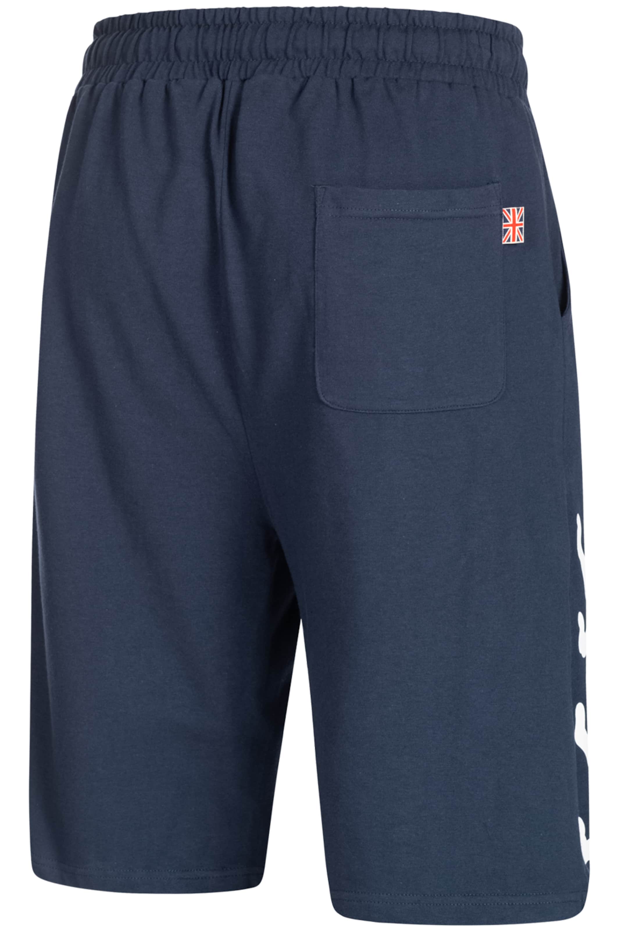 LONSDALE Regularen Hlače 'Badnagie' | modra barva