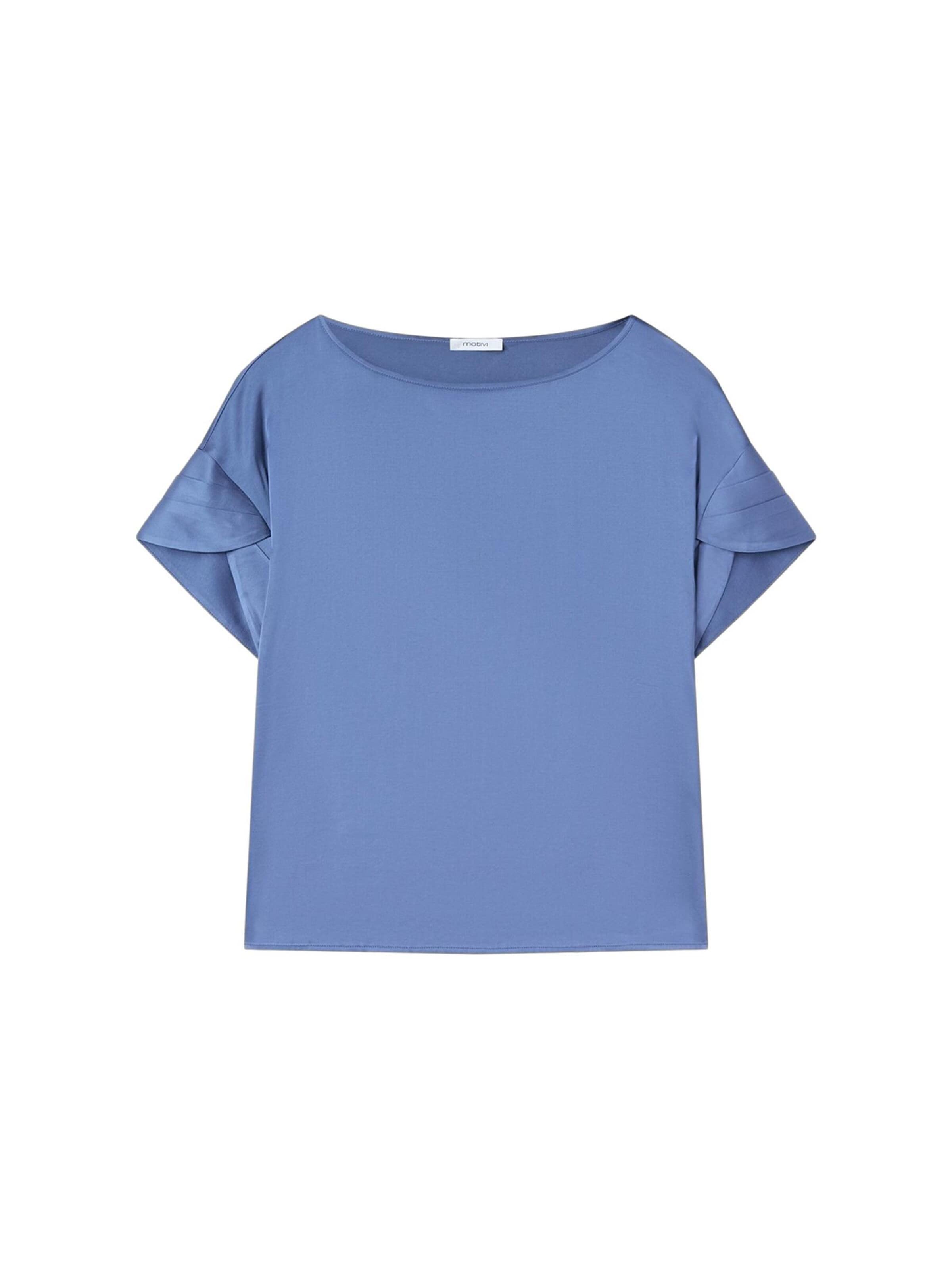 MOTIVI Blouse in Blauw: voorkant
