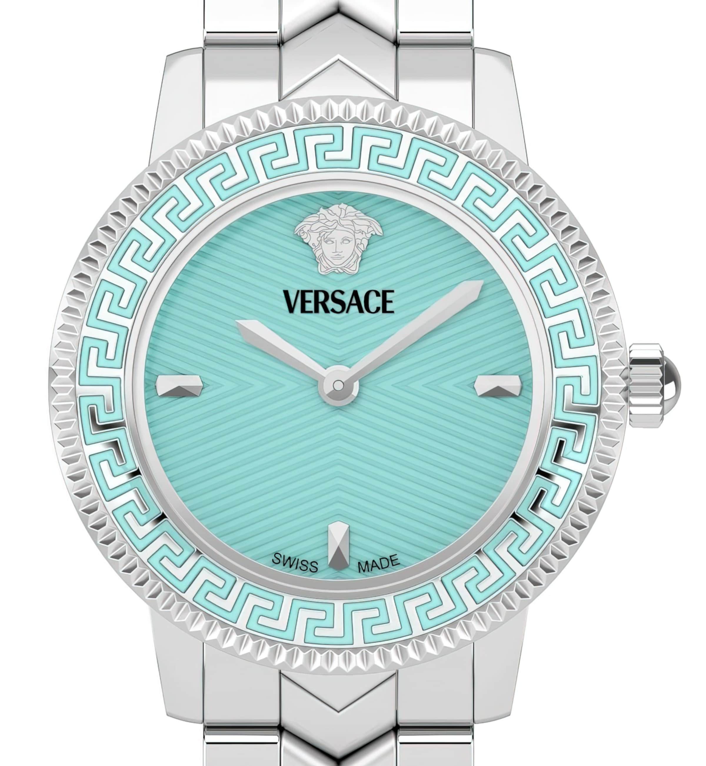 VERSACE Analoog horloge in Zilver