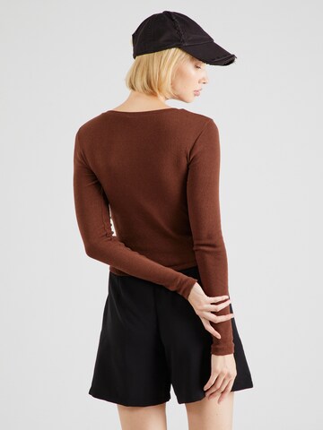 Trendyol Shirt in Brown