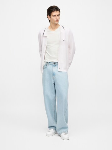 BOSS Cardigan 'Member' i hvid