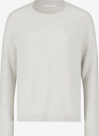 Pull-over Betty & Co en blanc : devant