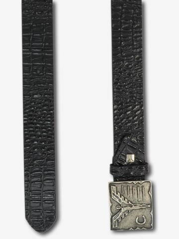 Ceinture 'Cela' Carlo Colucci en noir