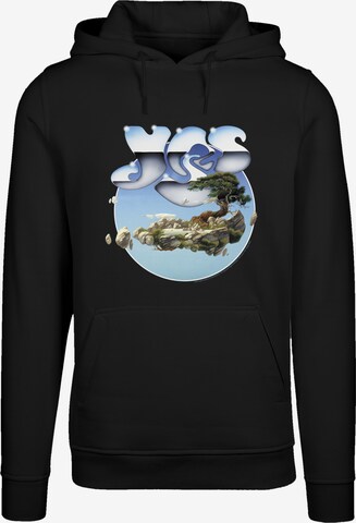 F4NT4STIC Sweatshirt 'YES Chrome Island' in Black: front