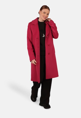 Fuchs Schmitt Between-Seasons Coat in Pink: front