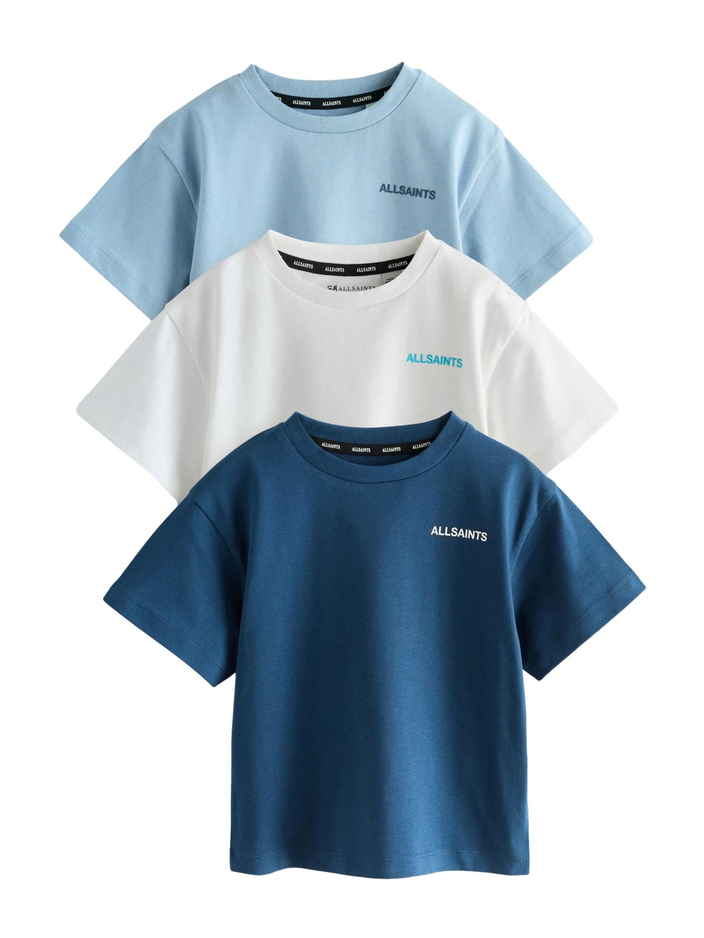 smALLSAINTS Majica u svijetloplava / petrol / bijela, Pregled proizvoda