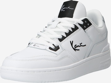 Sneaker bassa di Karl Kani in bianco: frontale