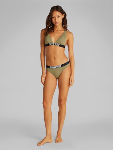 Calvin Klein Swimwear Низ бикини в Зеленый