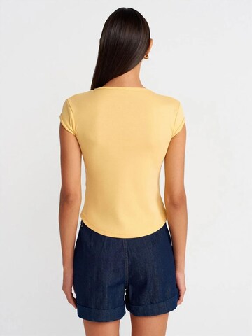 Dilvin Shirt in Geel