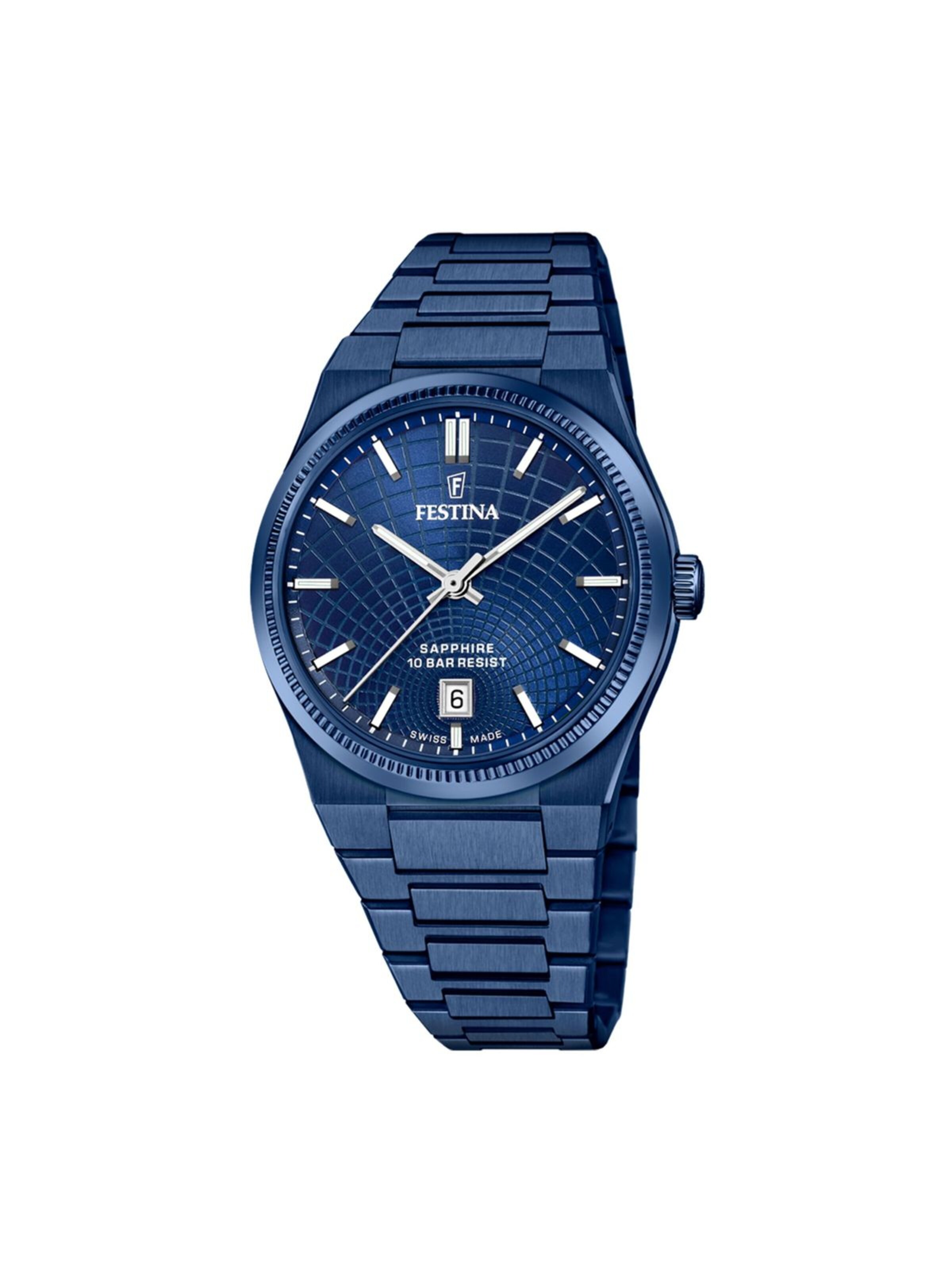 FESTINA Analog watch in Blue: front