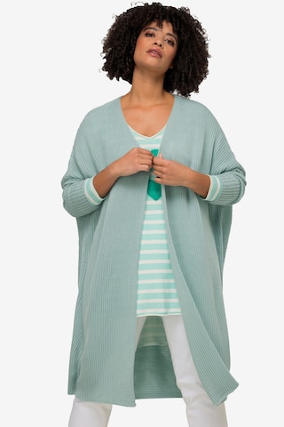 Angel of Style Knit Cardigan in Green: front