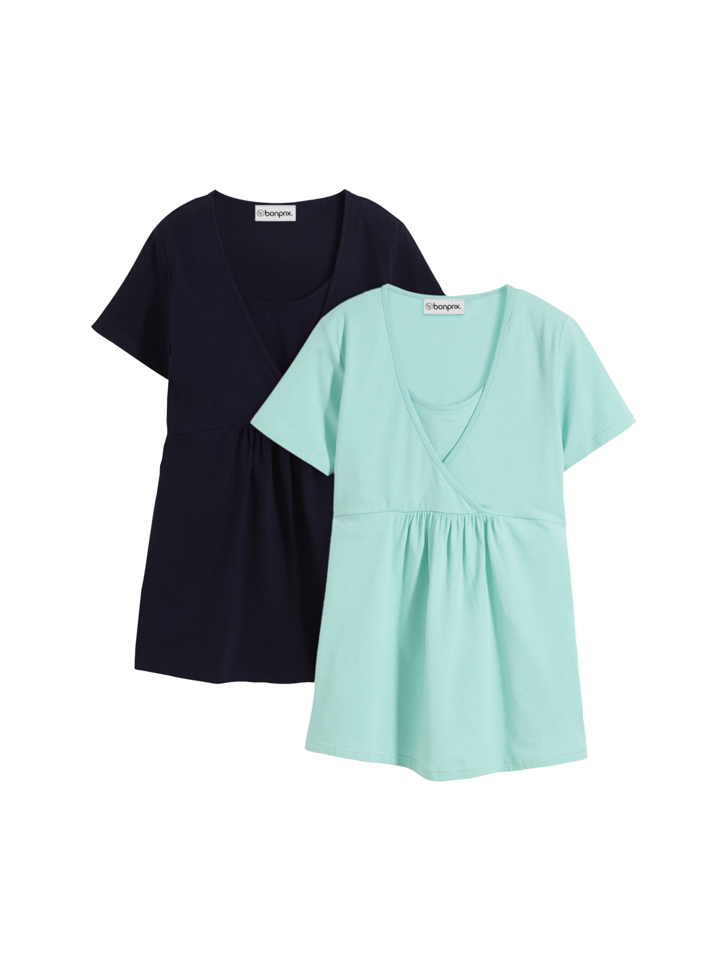 bonprix Shirt in Blau: Vorderseite