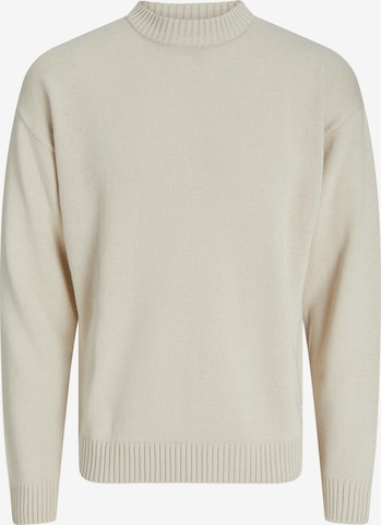 JACK & JONES Trui 'Jack' in Beige: voorkant