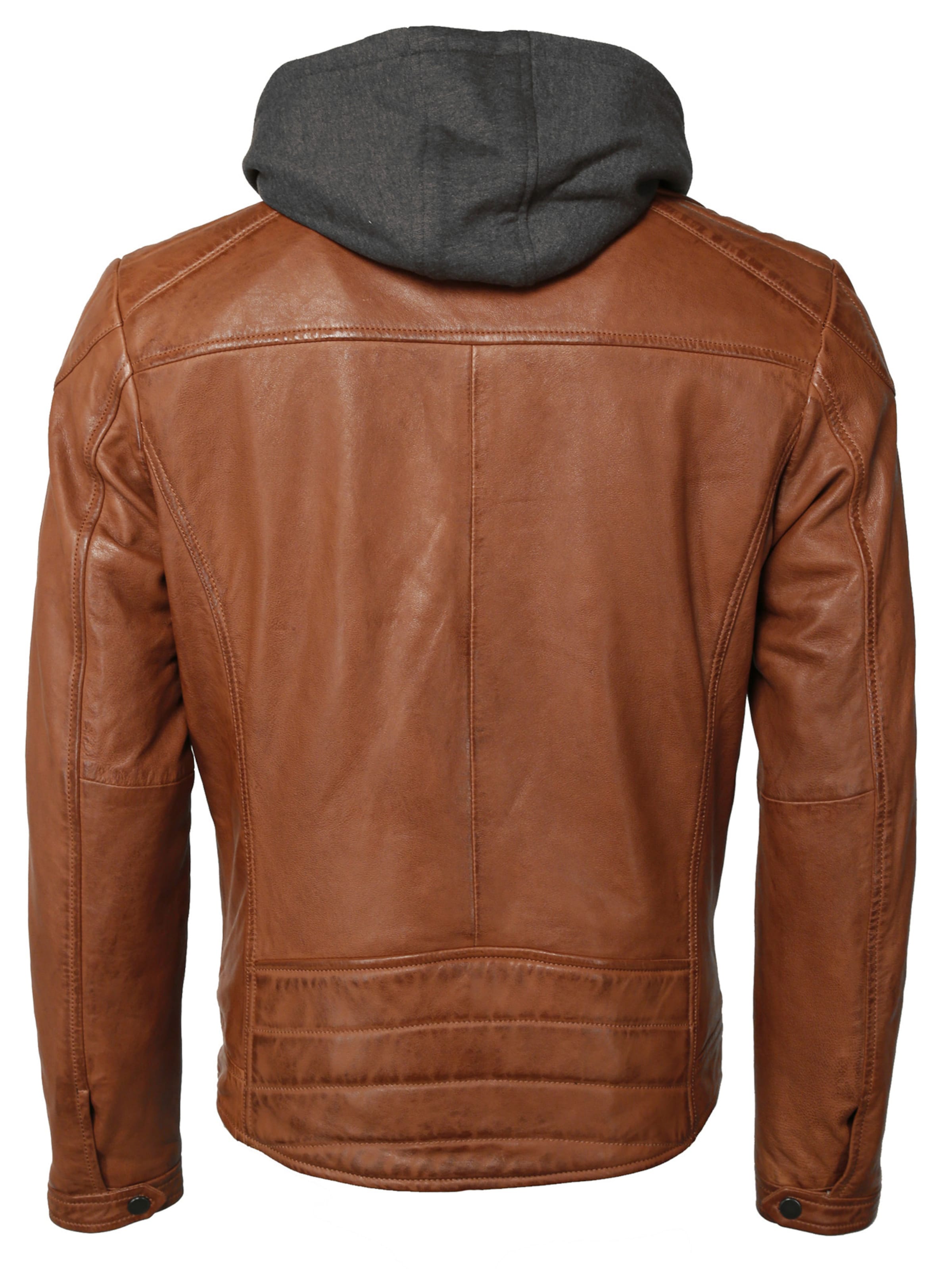 JCC Lederjacke in Braun