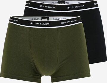 TOM TAILOR Boxershorts in Groen: voorkant