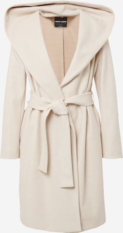 Tally Weijl Between-Seasons Coat in Beige: front