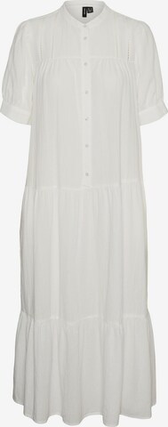 VERO MODA - Vestidos camiseiros 'Milan' em branco: frente