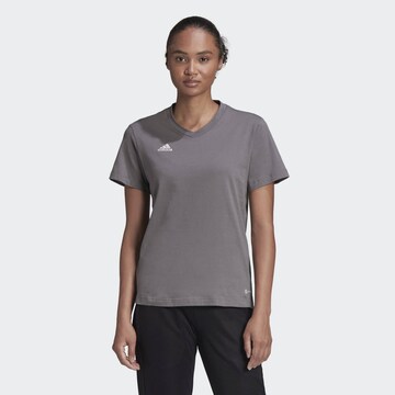 ADIDAS PERFORMANCE - Camiseta funcional 'Entrada 22' en gris: frente