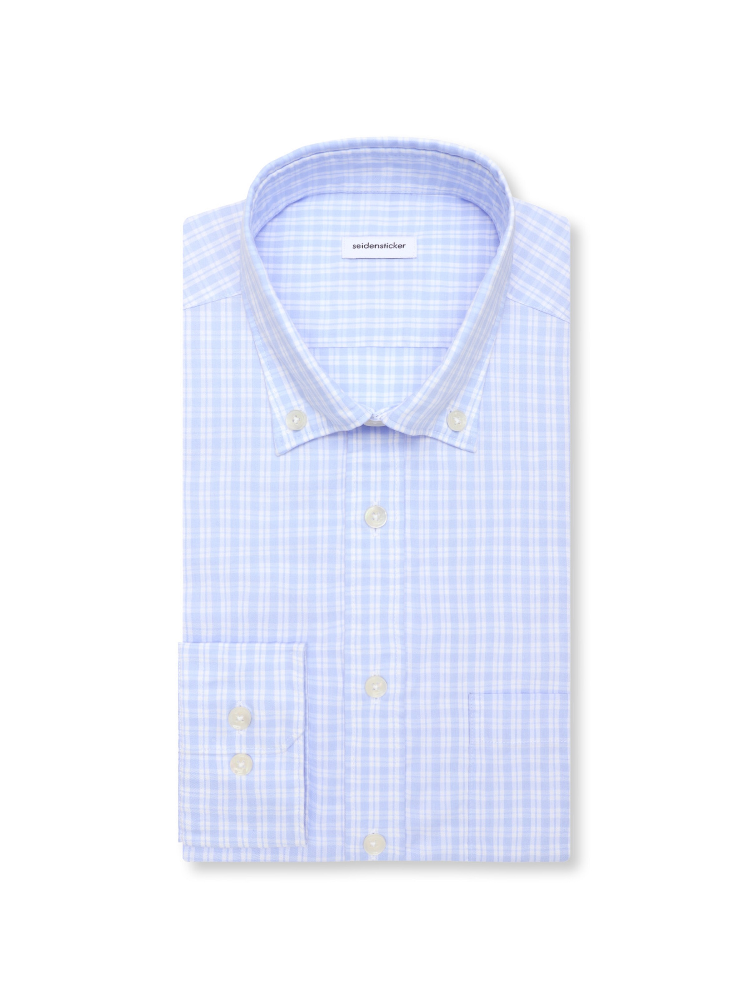 Coupe regular Chemise business SEIDENSTICKER en bleu